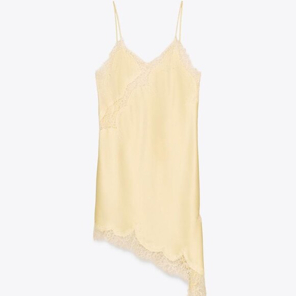 ZW COLLECTION ASYMMETRIC LACE DRESS - Picture 2 of 11